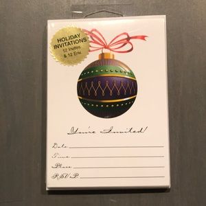 Holiday invitations (3pack)